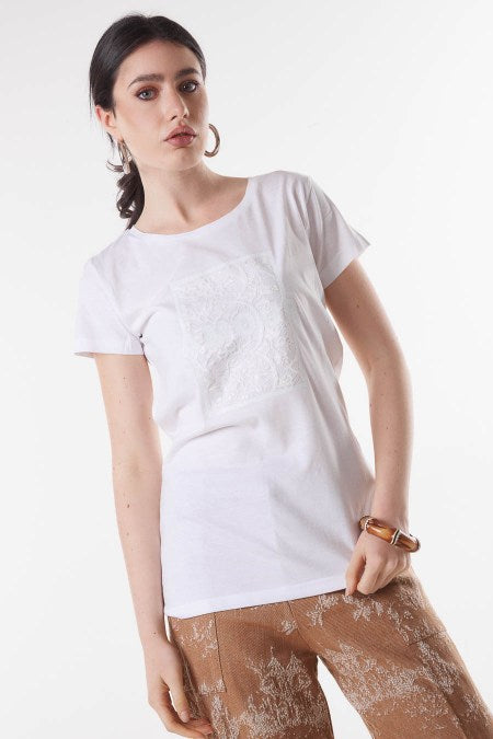 "AMOUR" LACE T-SHIRT