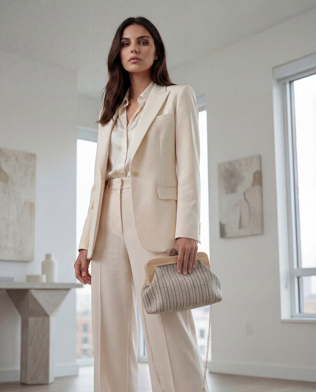 LEA – çantë dore elegante me dizajn minimalist për kombinime ditore dhe afariste
