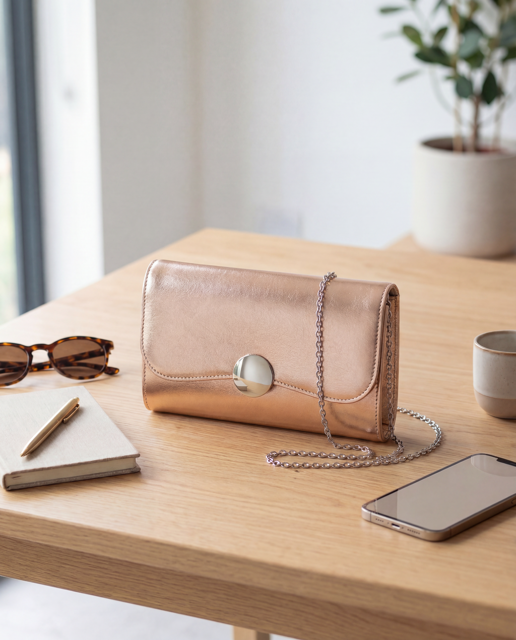 AMELI – çantë dore elegante me dizajn minimalist për kombinime të përditshme dhe ato të biznesit